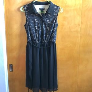 Black and Lace Dress